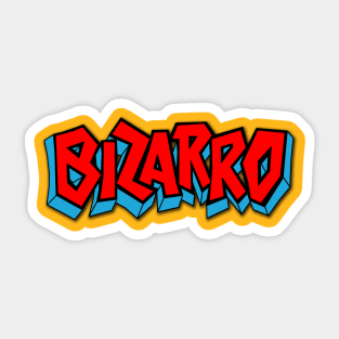 Bizarro Logo - Original Sticker